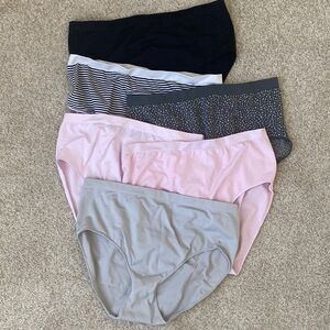 Auden Women's Panties in Black, Pink, and Gray